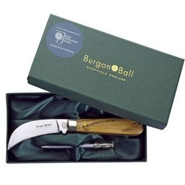 Buy Classic Pruning Knife And Sharpening Steel Gift Set Online - Garden Equipment