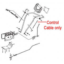Stiga Snow Cube Control Cable 1881 2586 01