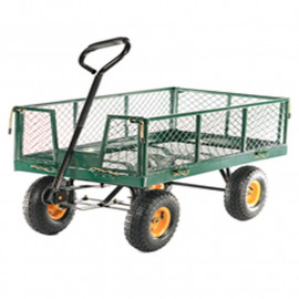 Cobra Gct300 350kg Steel Mesh Garden Cart (10 Inch Tyre)