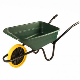 The Walsall Shire Multi Purpose 90l Barrow in a Box Green Puncture Proof Bshgpp