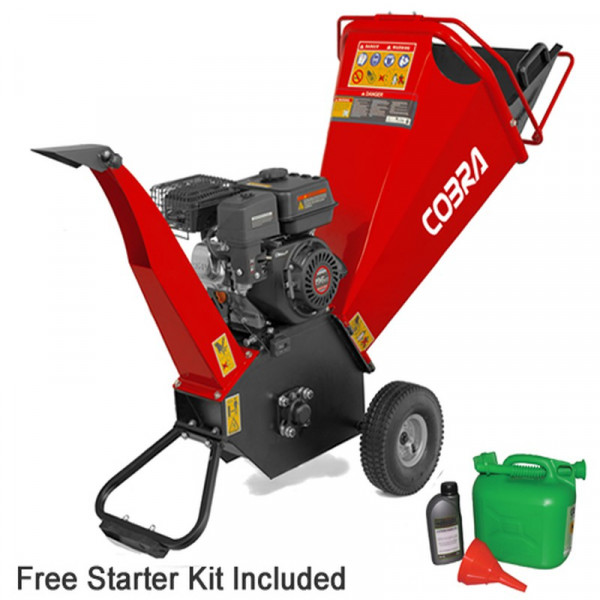 Buy Cobra CHIP650LE Electric Start Petrol Chipper / Shredder Online - Leaf Blowers & Vacuums