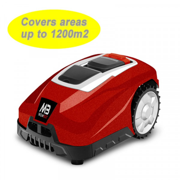 Buy Mowbot 1200 28v 3Ah Robotic Lawnmower Metallic Red Online - Lawn Mowers