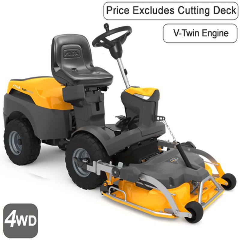 Buy Stiga Park Pwx Wd Front Cut Ride On Lawn Mower Online Stiga Lawn Mowers