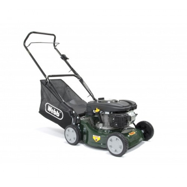 Buy Webb Classic R41HP Push Petrol 4 Wheel Lawnmower Online - Petrol Mowers