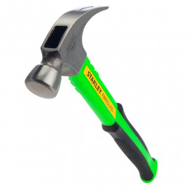Stanley Fibreglass Curved Claw Hammer 450g 16oz 1 51 529